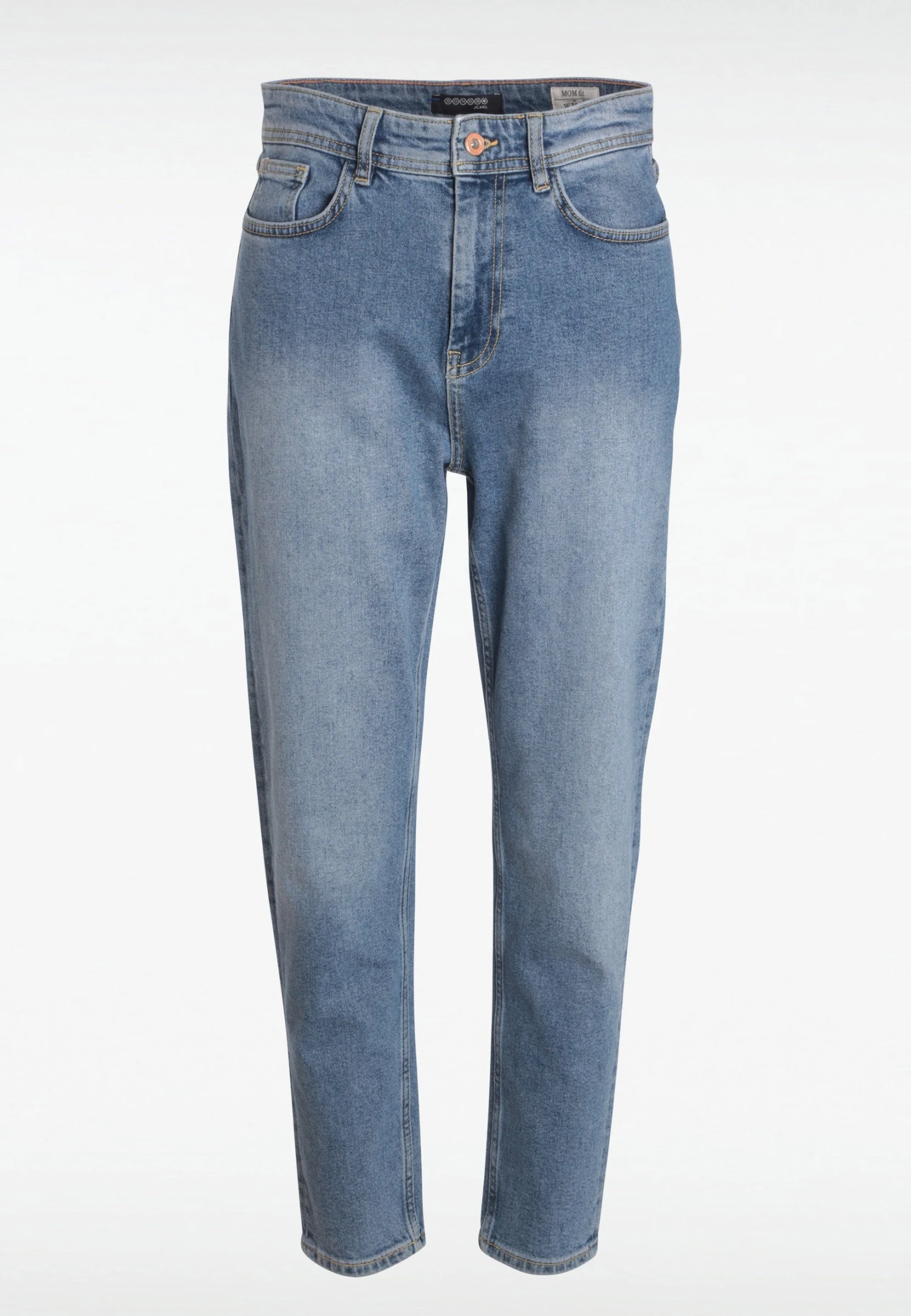 Mom- Slim Fit Jeans - Denim Used 5 Mom- Slim Fit Jeans - Denim Used - Afbeelding 5