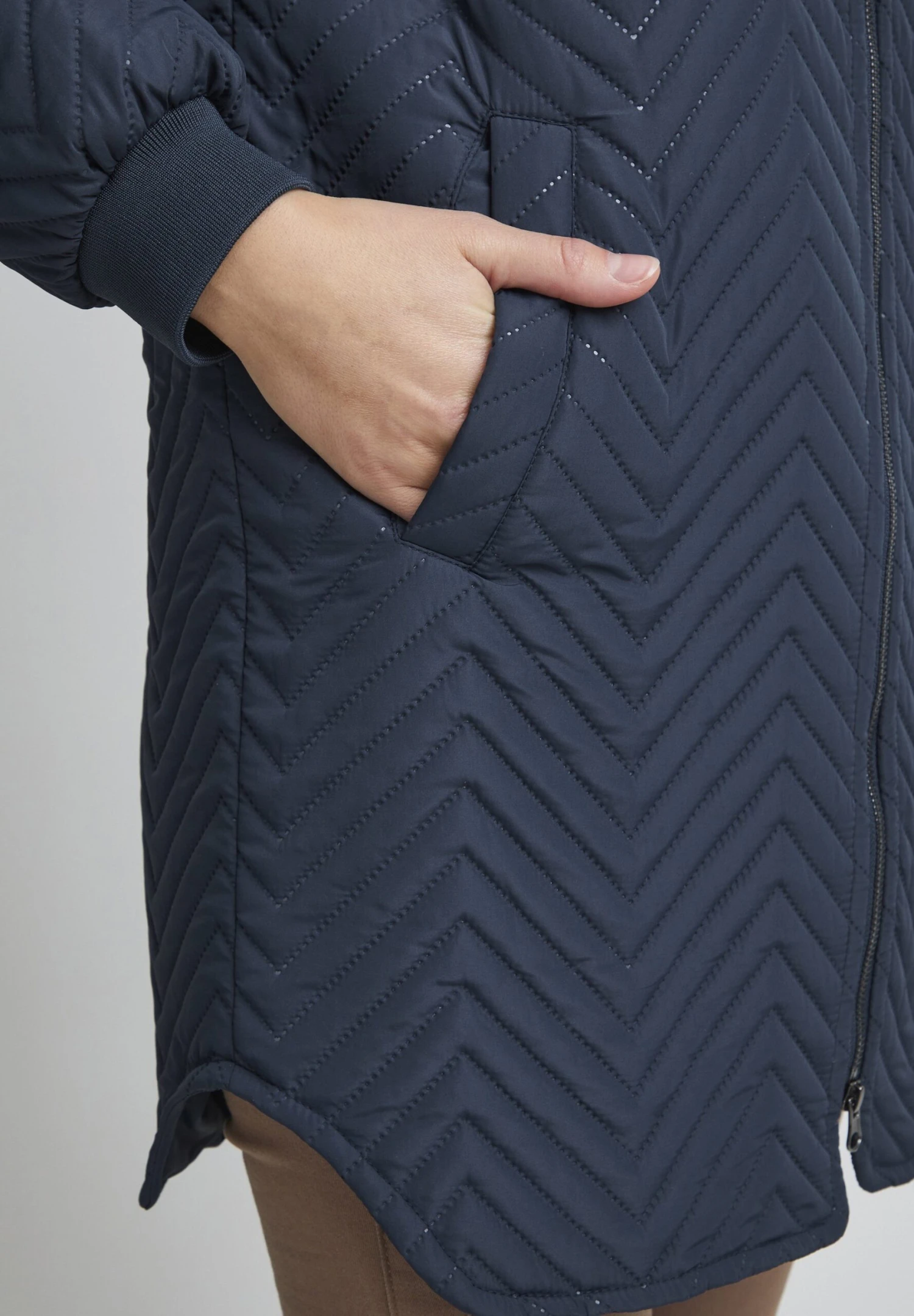 Fransa Fresfimo - Halflange Jas - Dark Peacoat 5 Fransa Fresfimo - Halflange Jas - Dark Peacoat - Afbeelding 5