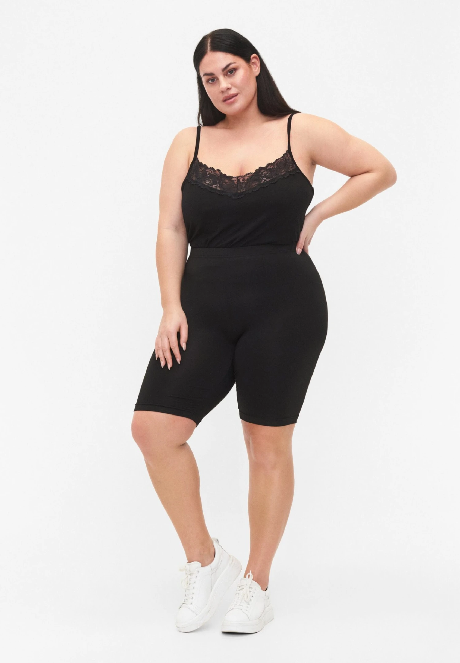 Zizzi 2 Pak Cykel - Shorts - Black 1 Zizzi 2 Pak Cykel - Shorts - Black