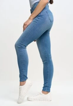 BIG STAR Melinda High Waist - Jeans Skinny Fit - Jeansblau -Only Mode Winkel eb49917acced41d0af61984352915c7f
