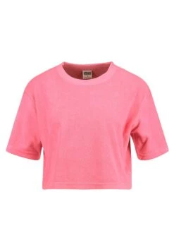 URBAN CLASSICS Ladies Short Towel Tee - T-Shirt Print - Pinkgrapefruit 8 URBAN CLASSICS Ladies Short Towel Tee - T-Shirt Print - Pinkgrapefruit -Only Mode Winkel eb96395d3993492ea880f168c1e6139a