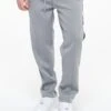 Pegador Davie Wide Track Pants Unisex - Trainingsbroek - Grey Black Ink