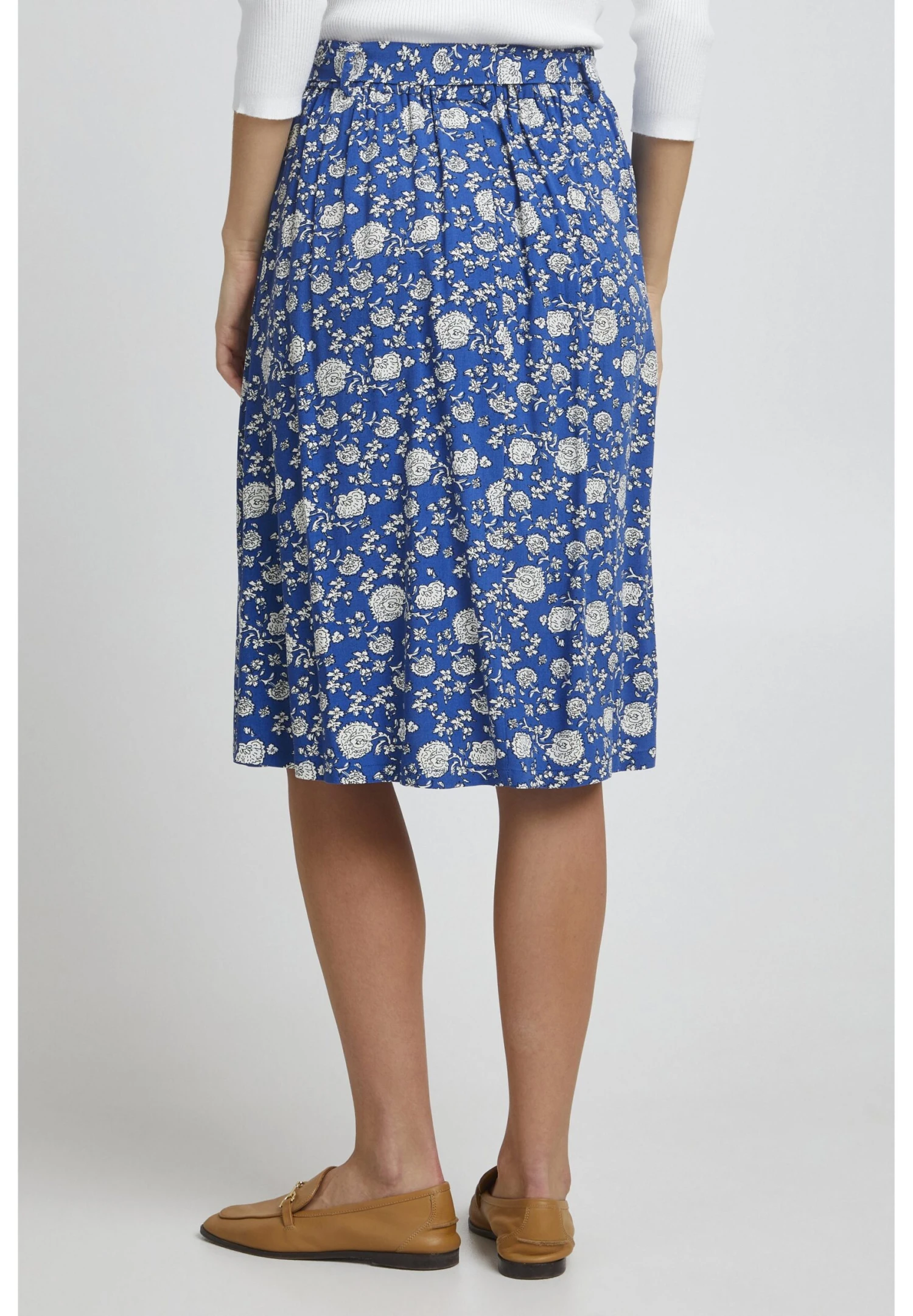 Fransa Frfalua- A-Lijn Rok - Nebulas Blue Mix 3 Fransa Frfalua- A-Lijn Rok - Nebulas Blue Mix - Afbeelding 3