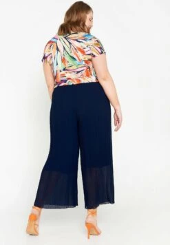 Uni En Voile Plissée - Broek - Navy 11 Uni En Voile Plissée - Broek - Navy -Only Mode Winkel ec56ed99d2884dcb9201a4455ef33a7a