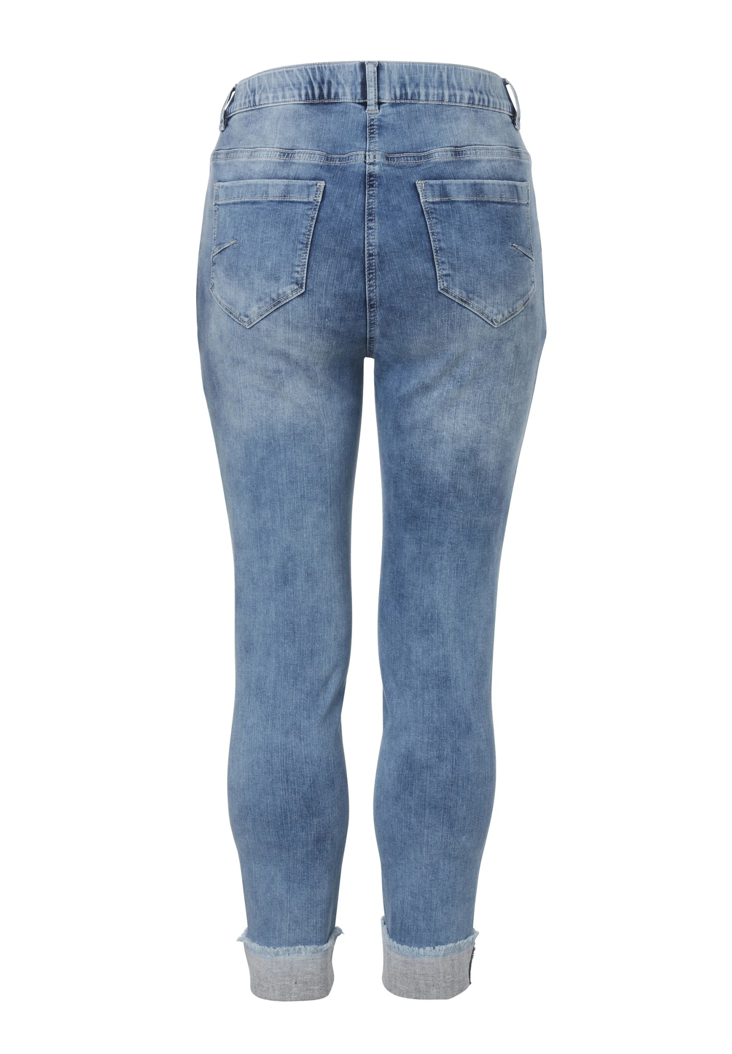 Slim Fit Jeans - Jeans Mittelblau 2 Slim Fit Jeans - Jeans Mittelblau - Afbeelding 2