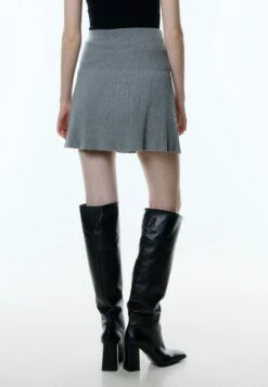 EDITED Paolina - Minirok - Grau -Only Mode Winkel ecb460bbe7c44ff6b6603c62c04dcddd