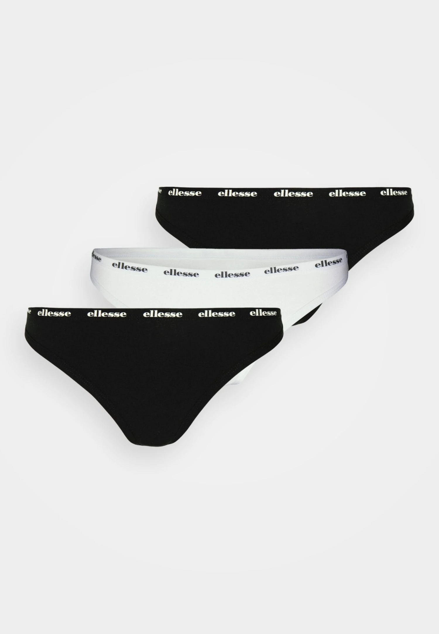 Ellesse Lili 3 Pack- Slip - Black/White 1 Ellesse Lili 3 Pack- Slip - Black/White