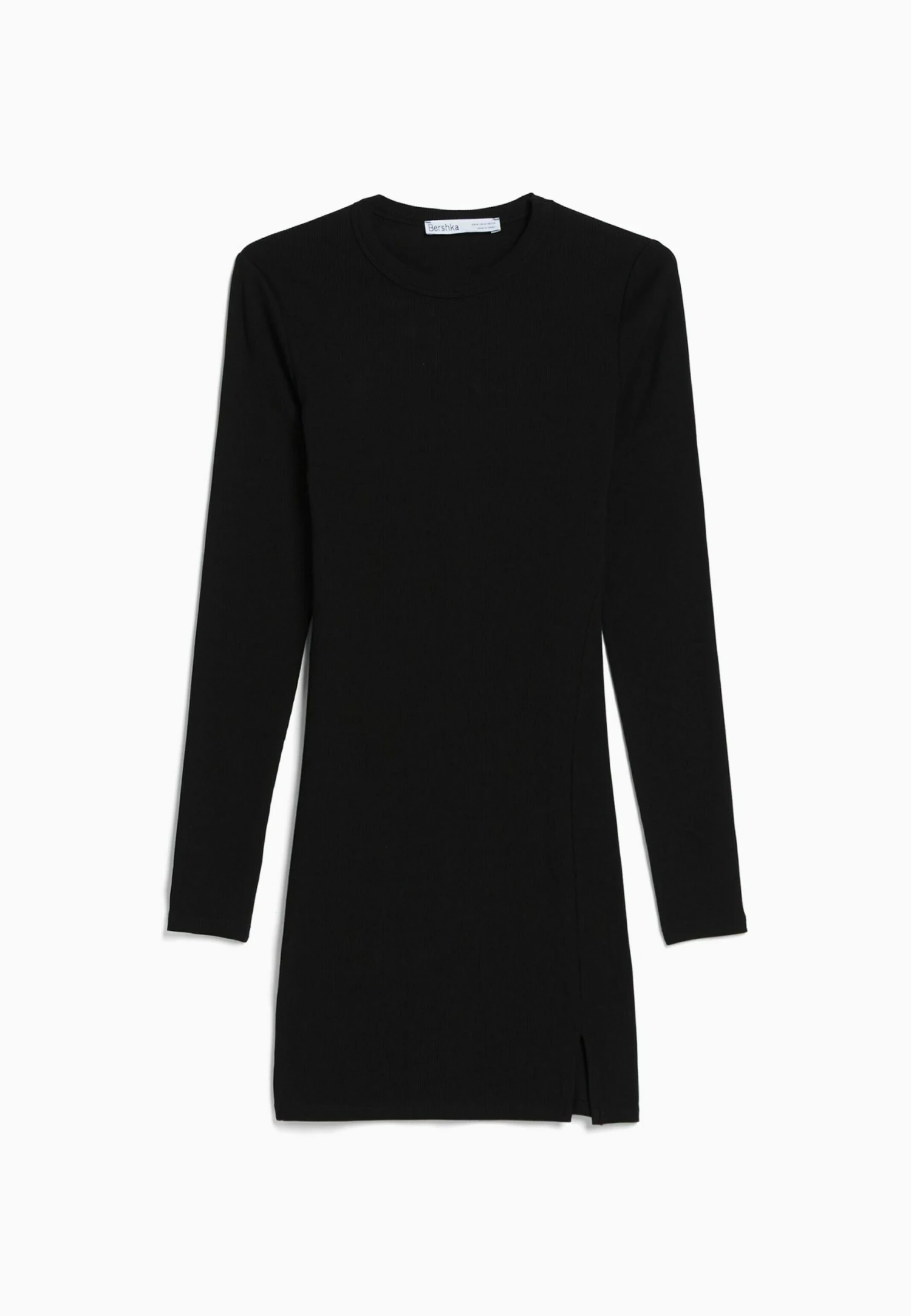 BERSHKA Long Sleeve Mini- Etui-Jurk - Black 5 BERSHKA Long Sleeve Mini- Etui-Jurk - Black - Afbeelding 5