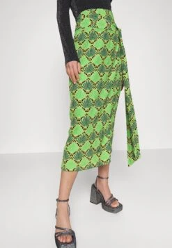 Della Jaspre Skirt - Kokerrok - Green -Only Mode Winkel eccd3240b253467a8772e82b07cb9c8e