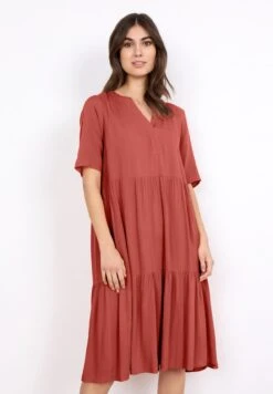 Soyaconcept Sc-Radia- Jurk - Dusty Red