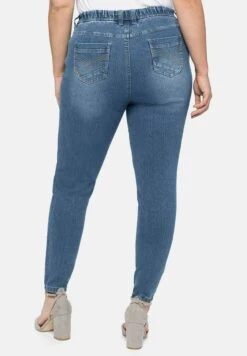 Sheego Jeggings - Light Blue Used Denim 7 Sheego Jeggings - Light Blue Used Denim -Only Mode Winkel ecfcb8df484f418e87bc3b44f017195c