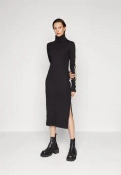 Calvin Klein Jeans Logo Elastic - Etui-Jurk - Black -Only Mode Winkel ed4eaa409c544f39acd6c88086235f89