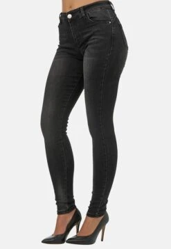 Stretch - Jeans Skinny Fit - Schwarz -Only Mode Winkel ed7d0db8410543e59b9e45121fc9cbb0
