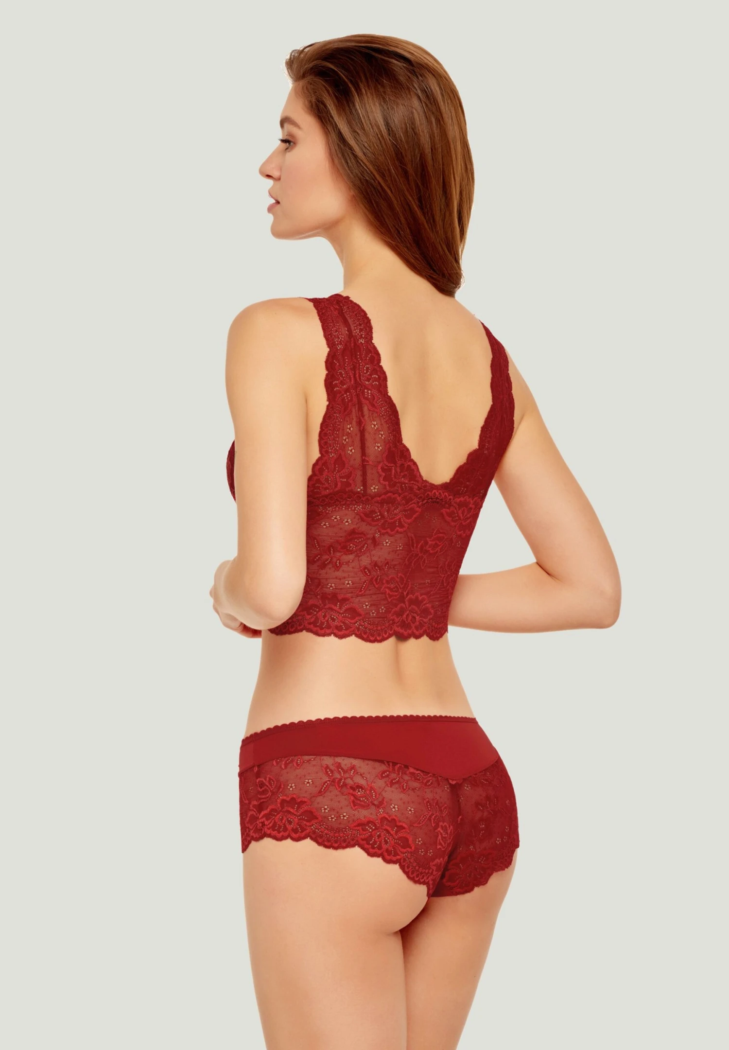 Flirt - Bustier - Red 3 Flirt - Bustier - Red - Afbeelding 3