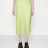 Yassoftie Midi Skirt - A-Lijn Rok - Lettuce Green