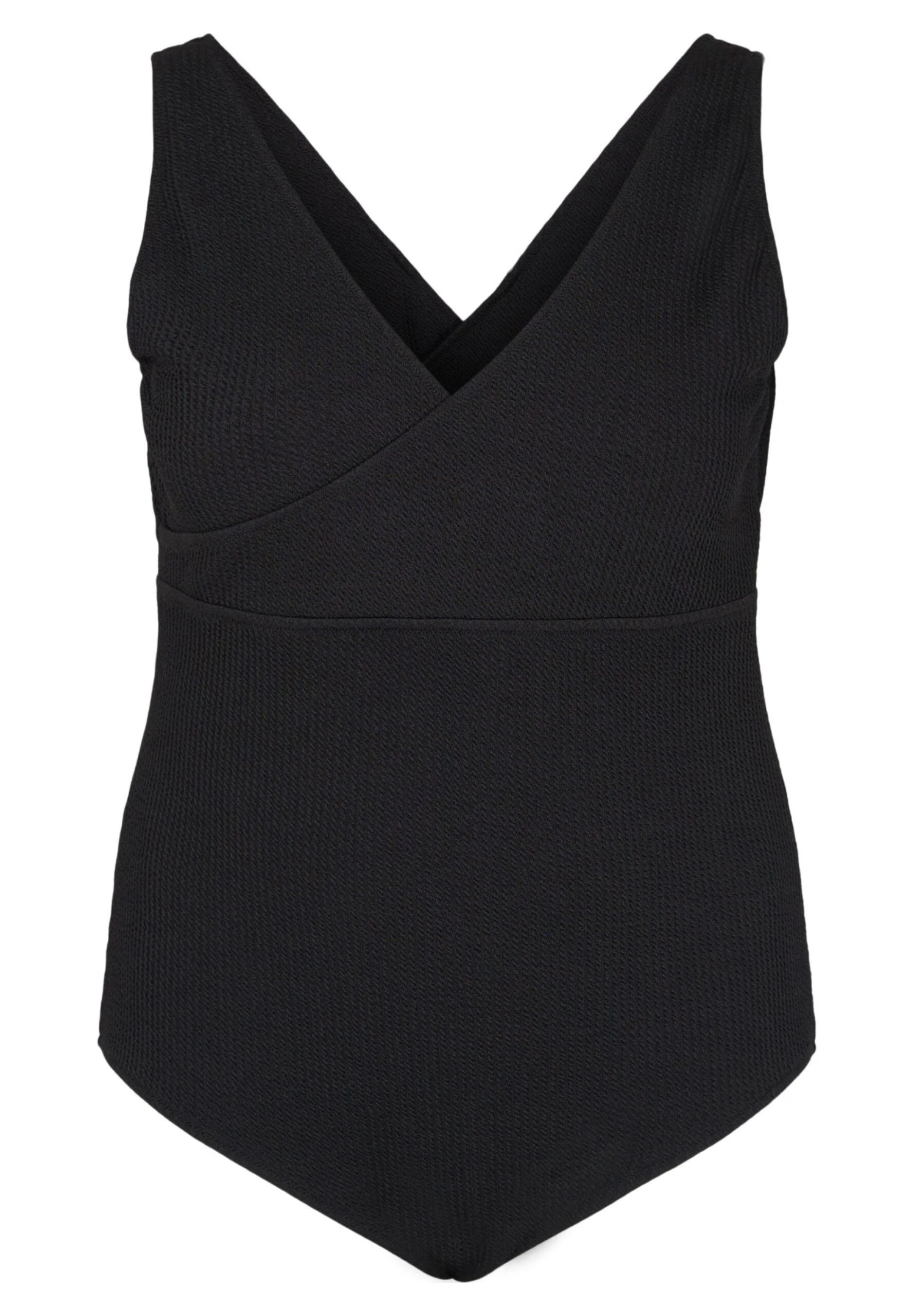 Zizzi With Wrap Effect - Badpak - Black 3 Zizzi With Wrap Effect - Badpak - Black - Afbeelding 3