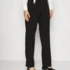 ONLY Onlkiya Wide Pinstripe - Broek - Black White