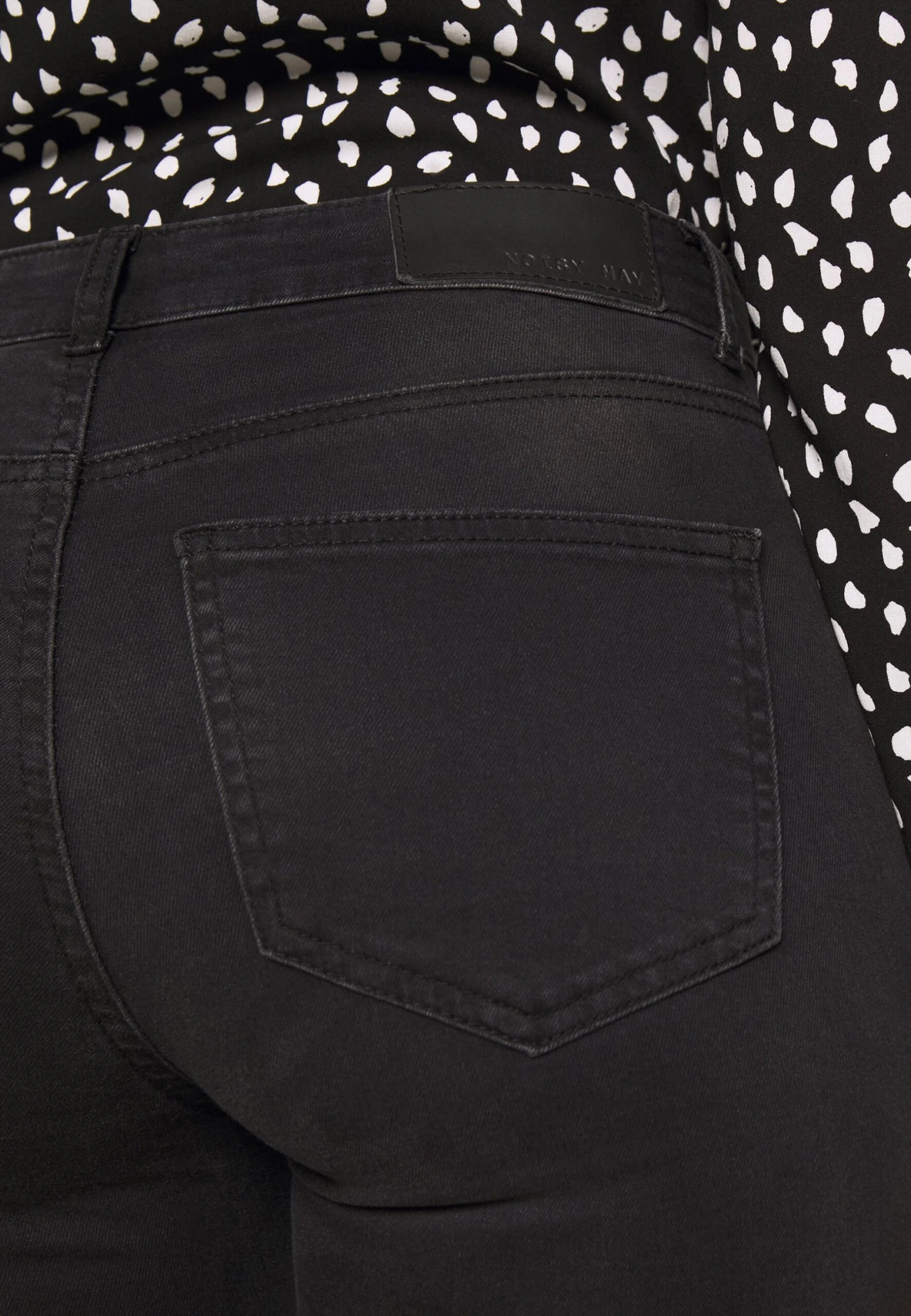 Noisy May Nmlucy- Jeans Skinny Fit - Black Denim 6 Noisy May Nmlucy- Jeans Skinny Fit - Black Denim - Afbeelding 6