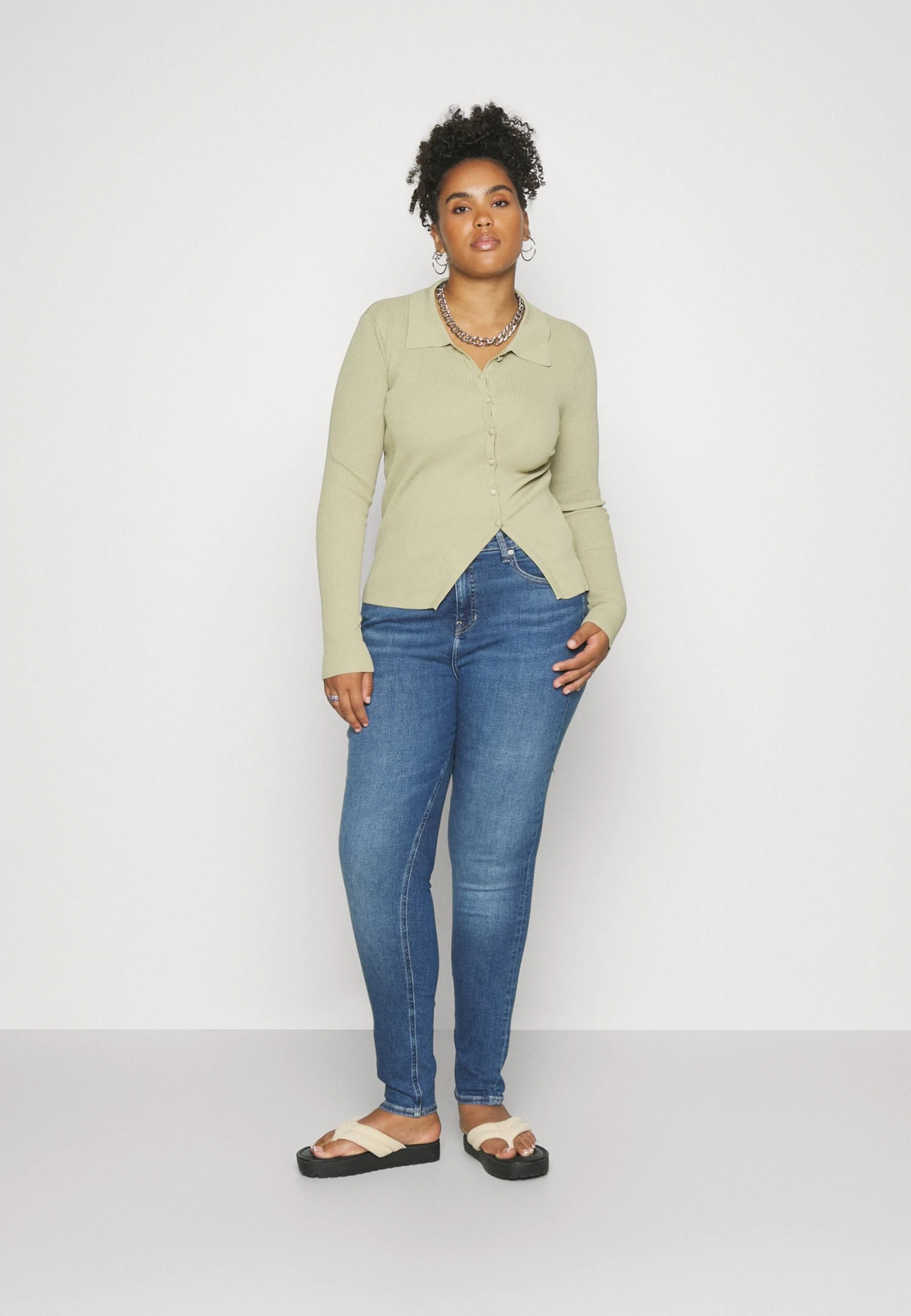 High Rise Plus - Jeans Skinny Fit - Blue 2 High Rise Plus - Jeans Skinny Fit - Blue - Afbeelding 2