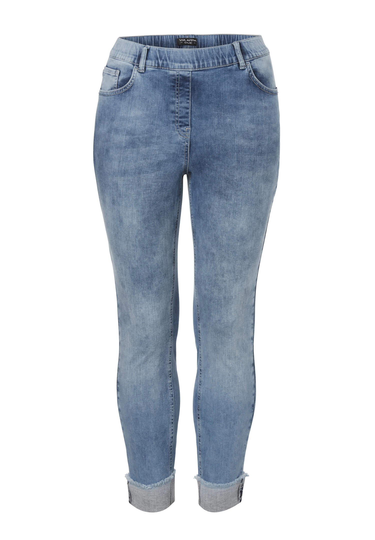 Slim Fit Jeans - Jeans Mittelblau 1 Slim Fit Jeans - Jeans Mittelblau