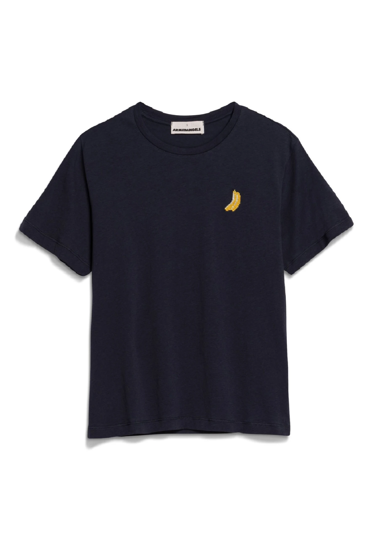 Armedangels Maarla Fruits - T-Shirt Basic - Night Sky 1 Armedangels Maarla Fruits - T-Shirt Basic - Night Sky