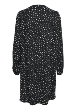 Kaffe Kamarana- Jurk - Black/Chalk Dots -Only Mode Winkel ef724aad87254bd9a29d3f0ec15ba2ba