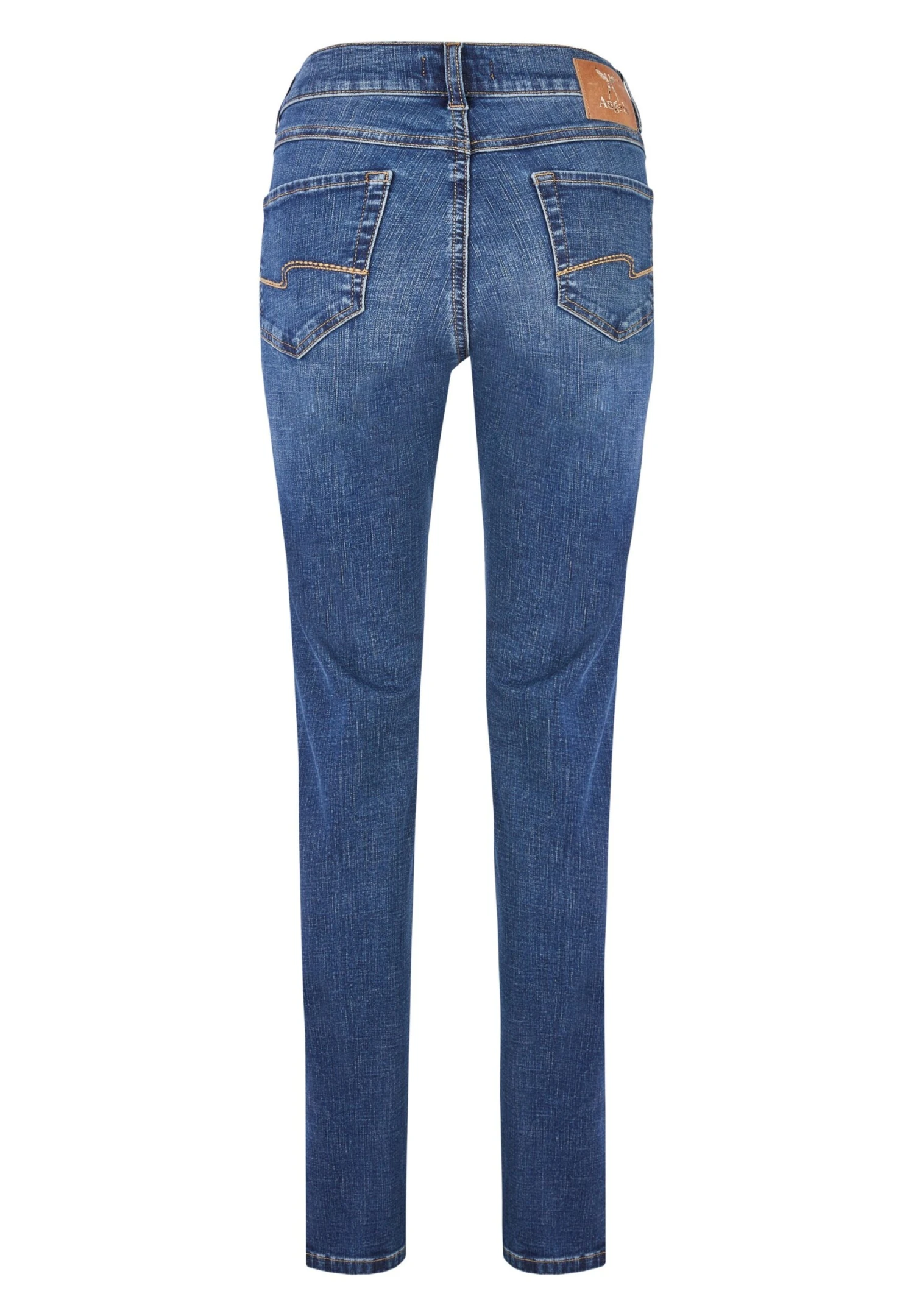 Angels 5-Pocket 'Cici' Mit Ziernähten - Straight Leg Jeans - Blau 6 Angels 5-Pocket 'Cici' Mit Ziernähten - Straight Leg Jeans - Blau - Afbeelding 6