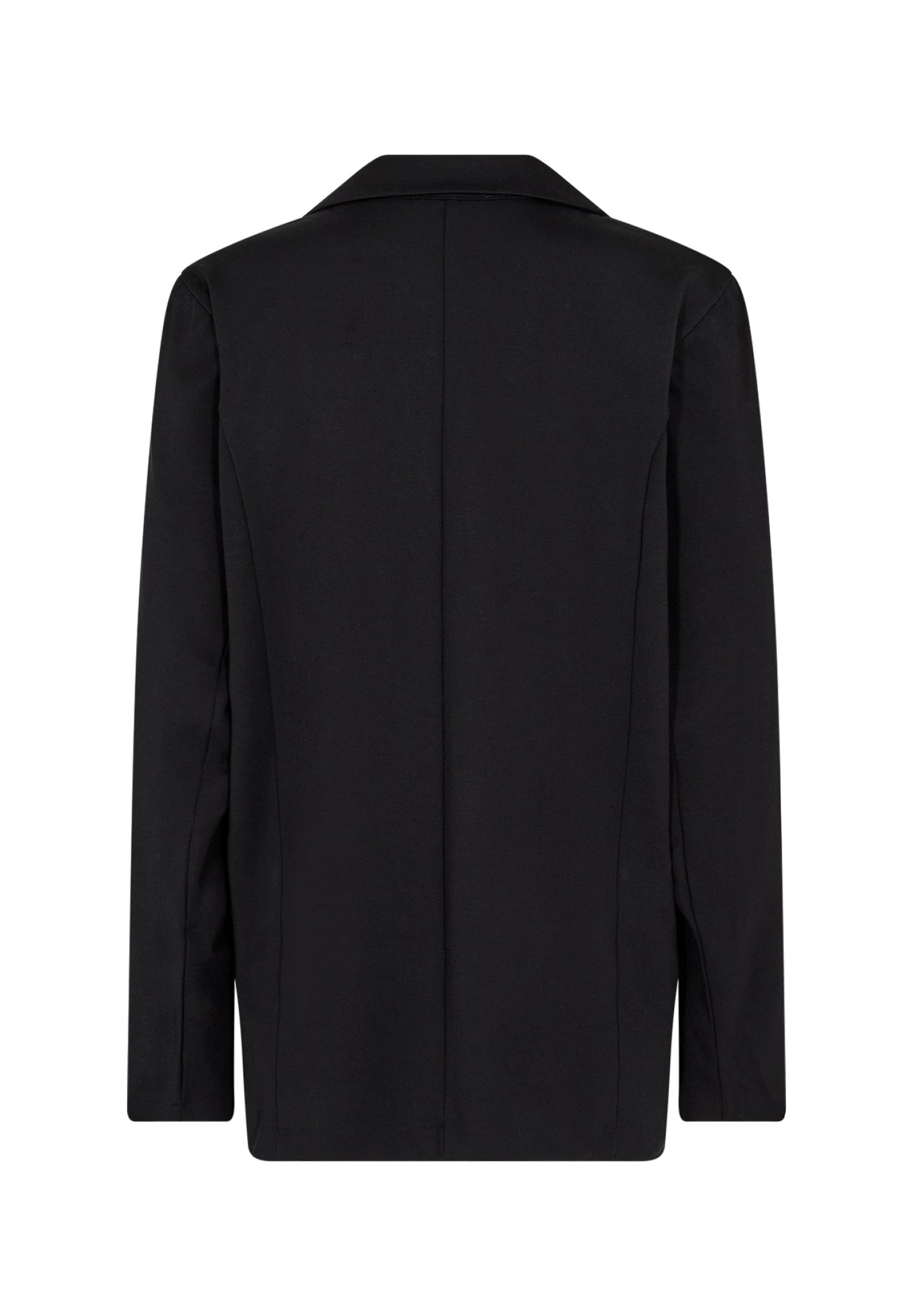 Soyaconcept Daniela - Halflange Jas - Black 2 Soyaconcept Daniela - Halflange Jas - Black - Afbeelding 2