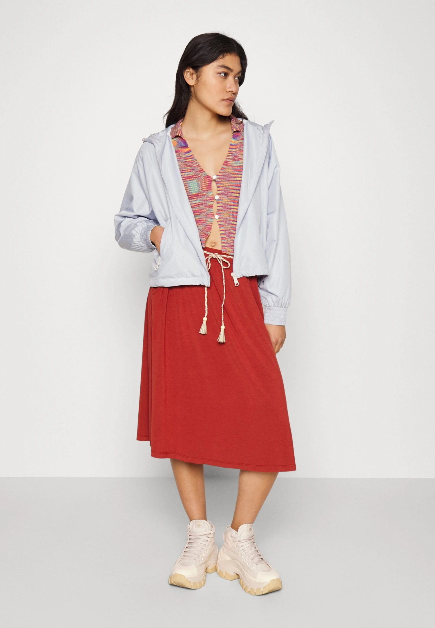 Ragwear Reikko - A-Lijn Rok - Terracotta 4 Ragwear Reikko - A-Lijn Rok - Terracotta - Afbeelding 4