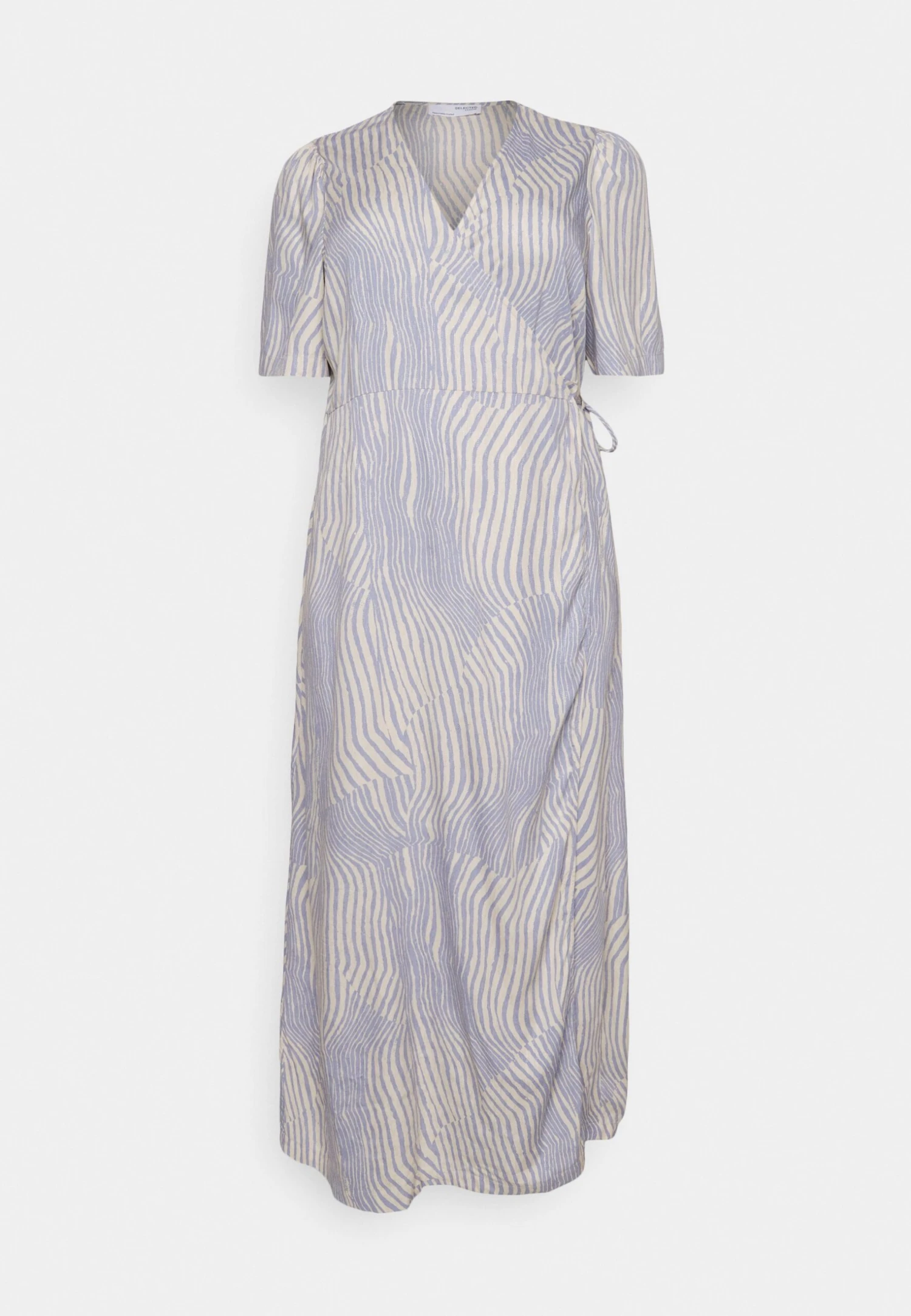 Ankle Wrap Dress - Jurk - Blue Heron 6 Ankle Wrap Dress - Jurk - Blue Heron - Afbeelding 6