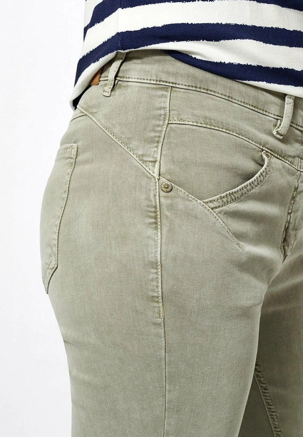 TONI Slim Fit Jeans - Green 3 TONI Slim Fit Jeans - Green - Afbeelding 3