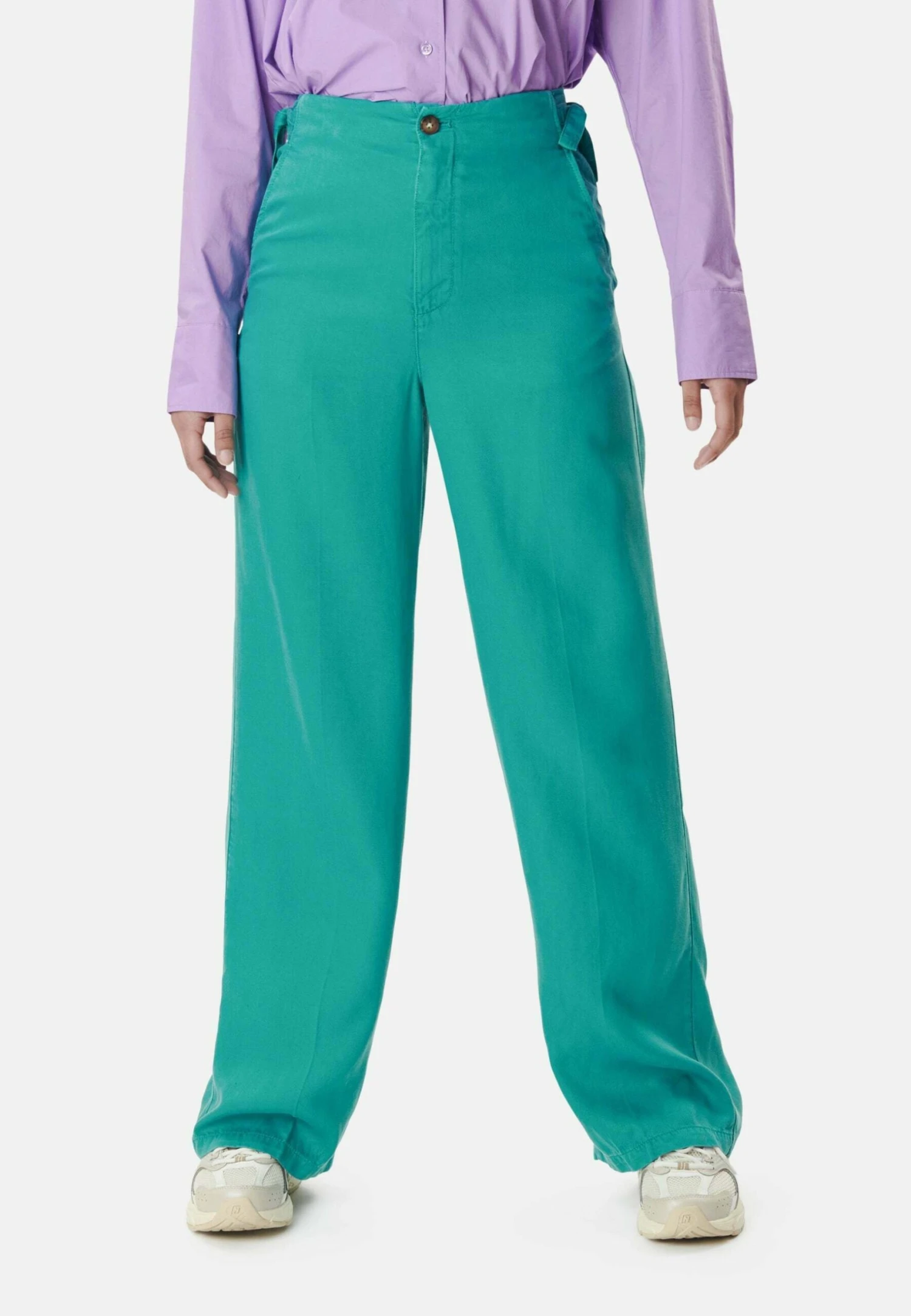 Tulum - Flared Jeans - Menthol 1 Tulum - Flared Jeans - Menthol