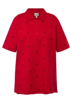 Ulla Popken Poloshirt - Salsa -Only Mode Winkel f0e3728706194e63bbe335d014a79e33