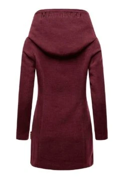 Marikoo Winterjas - Bordeaux Meliert 6 Marikoo Winterjas - Bordeaux Meliert -Only Mode Winkel f1c8b91210b34ee885b3e4d9e0af21de