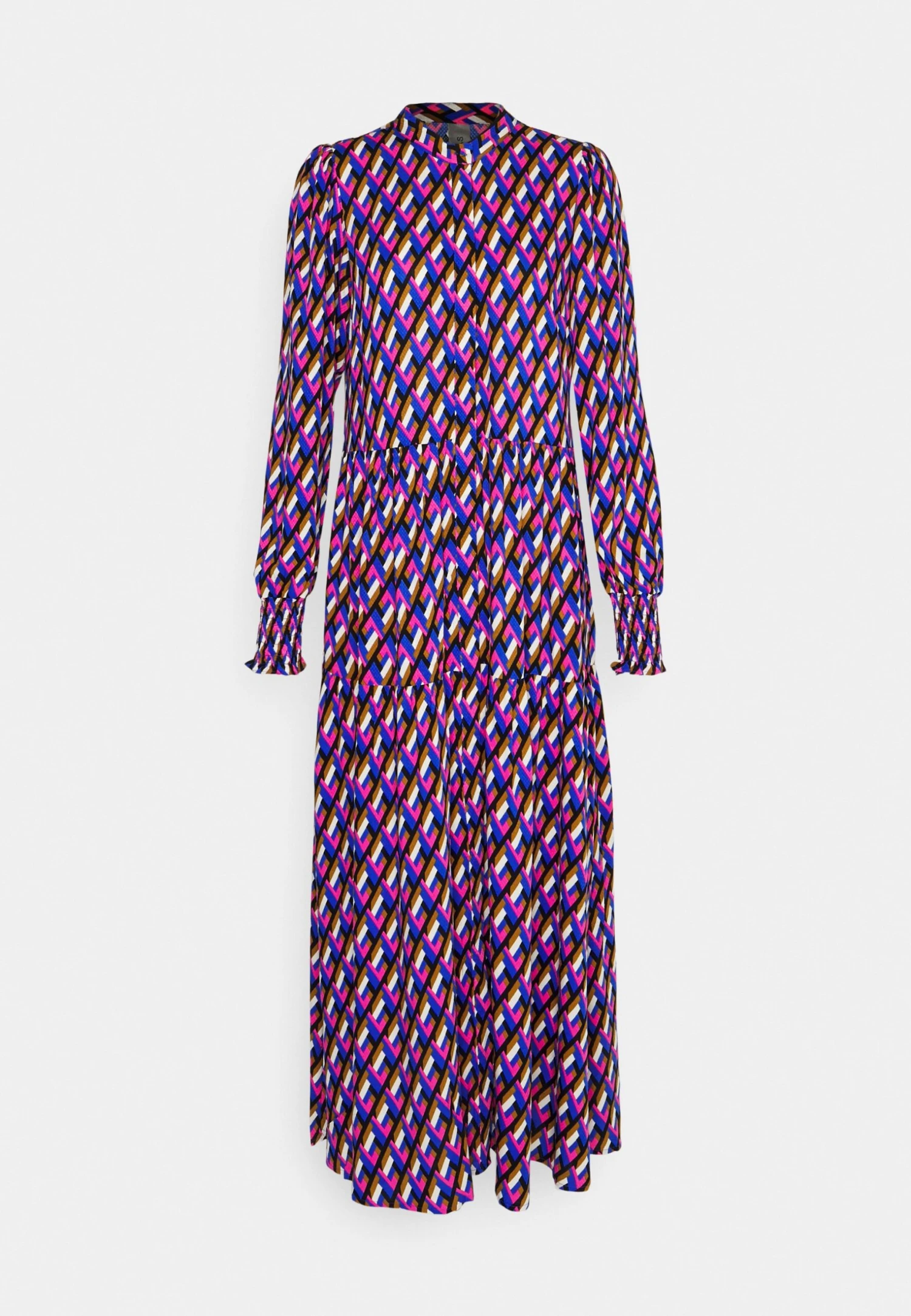 Yasalira Long Shirt Dress- Maxi-Jurk - Surf The Web/Zagga 6 Yasalira Long Shirt Dress- Maxi-Jurk - Surf The Web/Zagga - Afbeelding 6