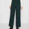 Eloise Wide Ancle Pant- Broek - Scarab