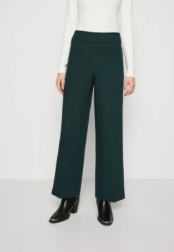 Eloise Wide Ancle Pant- Broek - Scarab