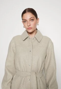 Vero Moda Tall Vmvince Jacket- Halflange Jas - Silver Mink/Melange -Only Mode Winkel f2f1d0af7a714cd3bd3fa682a91f6e51