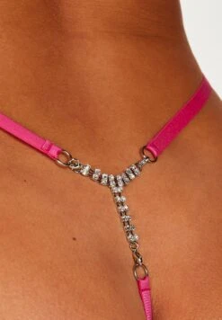 Hunkemöller Honey High Leg - String - Pink -Only Mode Winkel f312b9284eb1413a9c43ad3e796947b0