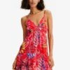 Desigual Tropical Cut Out - Strandaccessoire - Orange