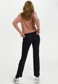 Saint Tropez Mollysz- Flared Jeans - Dark Blue Denim 12 Saint Tropez Mollysz- Flared Jeans - Dark Blue Denim -Only Mode Winkel f412c48561a545ef93b94d6f87b315c9