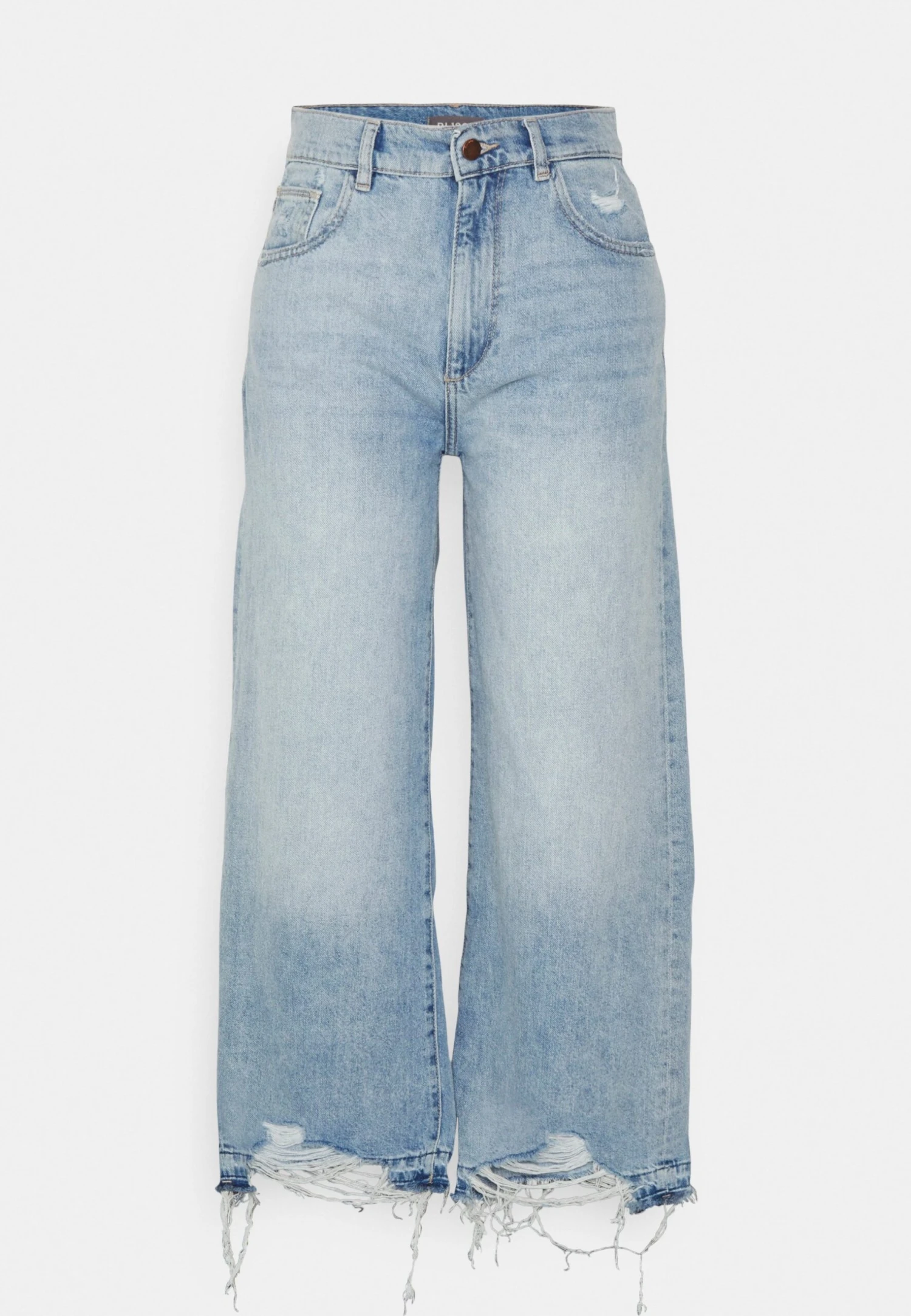 DL1961 Hepburn Wide Leg/High Rise Vintage - Straight Leg Jeans - Slate 5 DL1961 Hepburn Wide Leg/High Rise Vintage - Straight Leg Jeans - Slate - Afbeelding 5