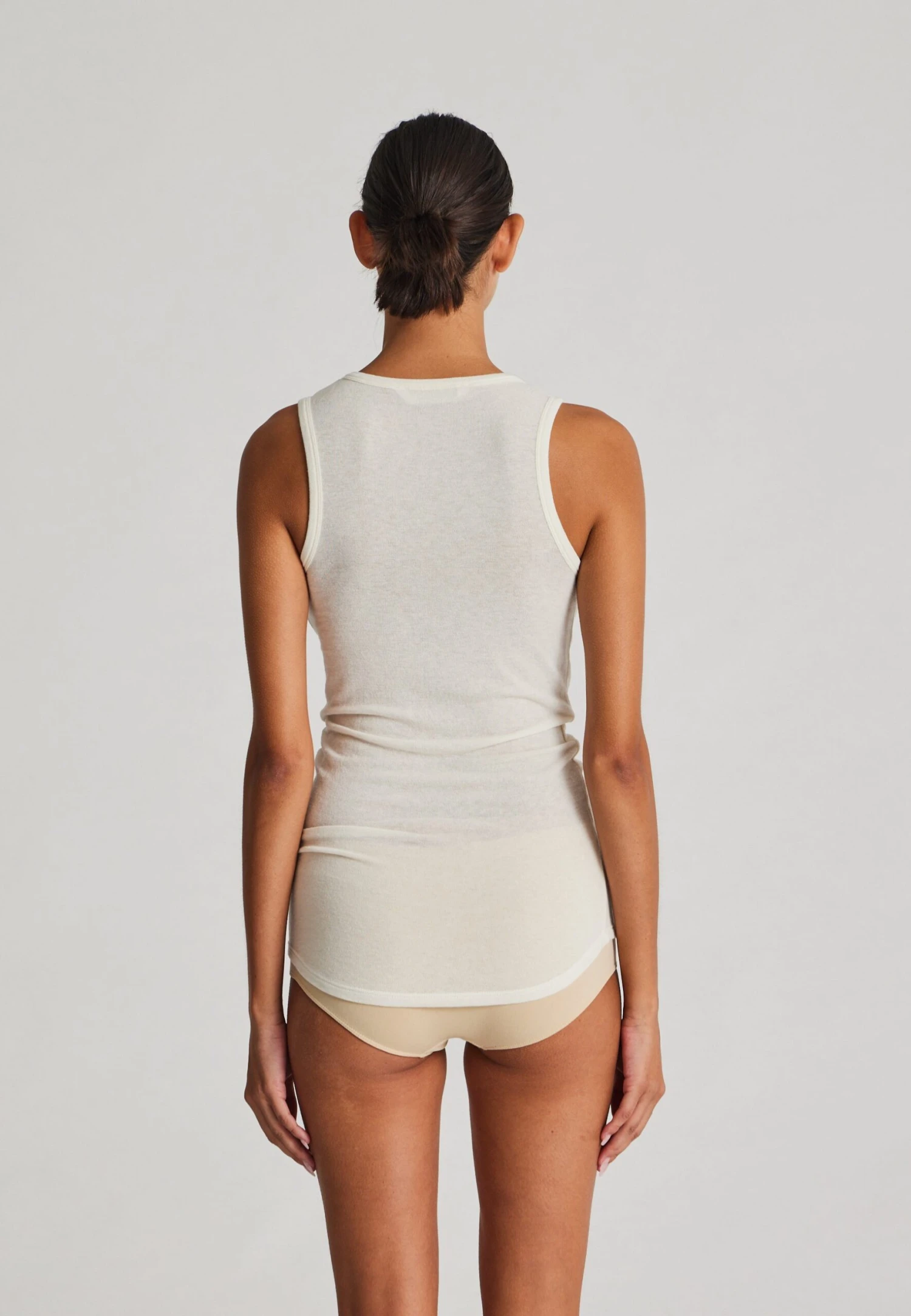 Alberte - Top - Off White 3 Alberte - Top - Off White - Afbeelding 3