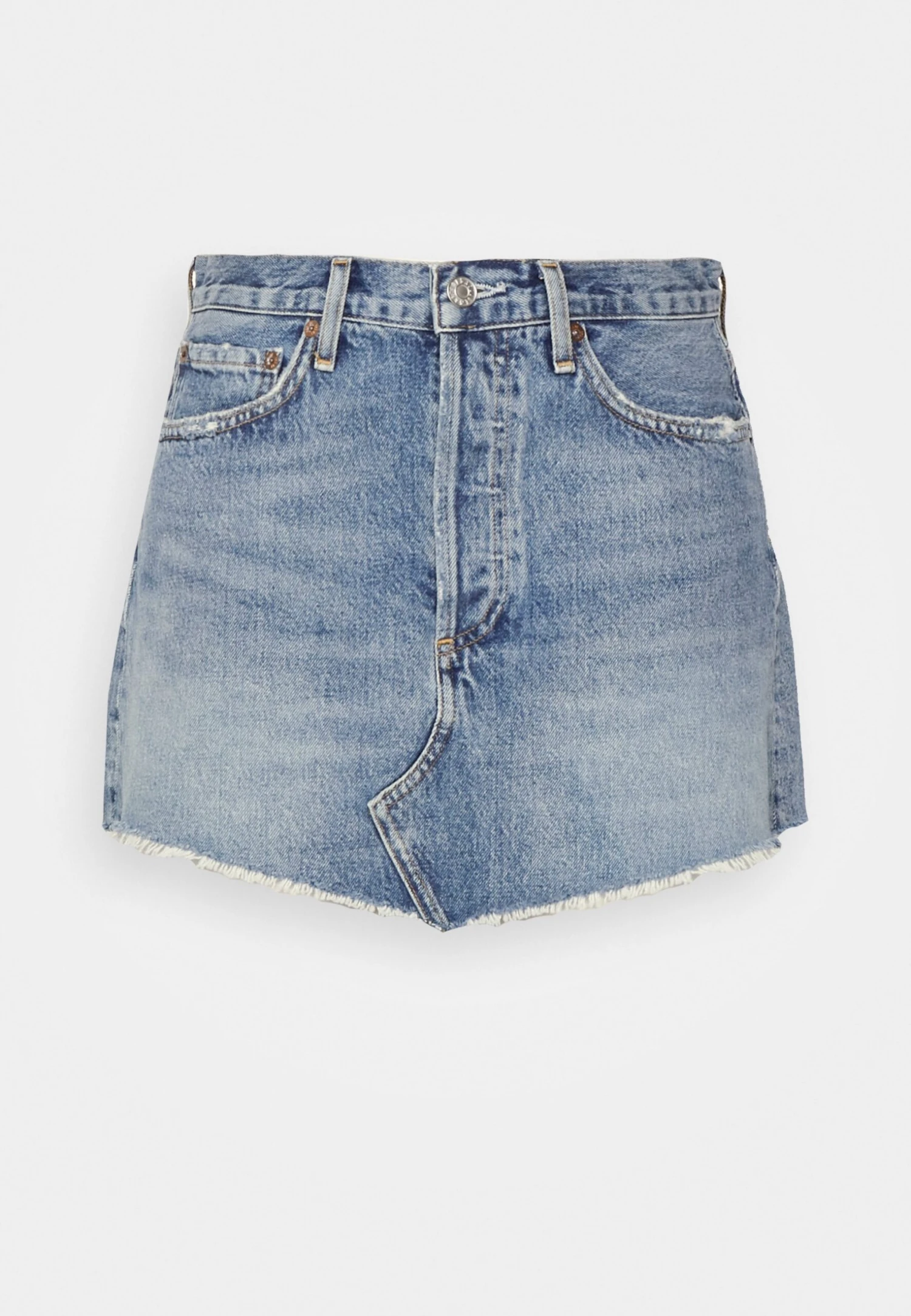 AGOLDE Parker Skirt - Jeansrok - Blue Denim 6 AGOLDE Parker Skirt - Jeansrok - Blue Denim - Afbeelding 6