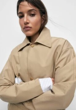 PULL & BEAR Lightweight- Trenchcoat - Beige