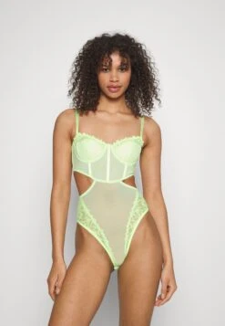 Underwire Bodysuit - Body - Neon Yellow