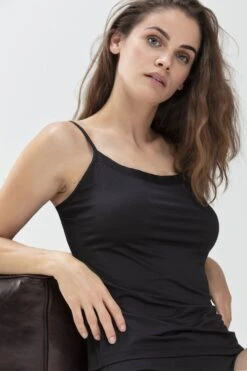 MEY Mit Schmalen Trägern - Hemd - Schwarz -Only Mode Winkel f5eac624408f455797d2b408bcd2a7e9