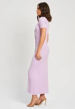 Tussah Esmae- Etui-Jurk - Lilac -Only Mode Winkel f5ffa49d9cee4bc5a412b46abb226002