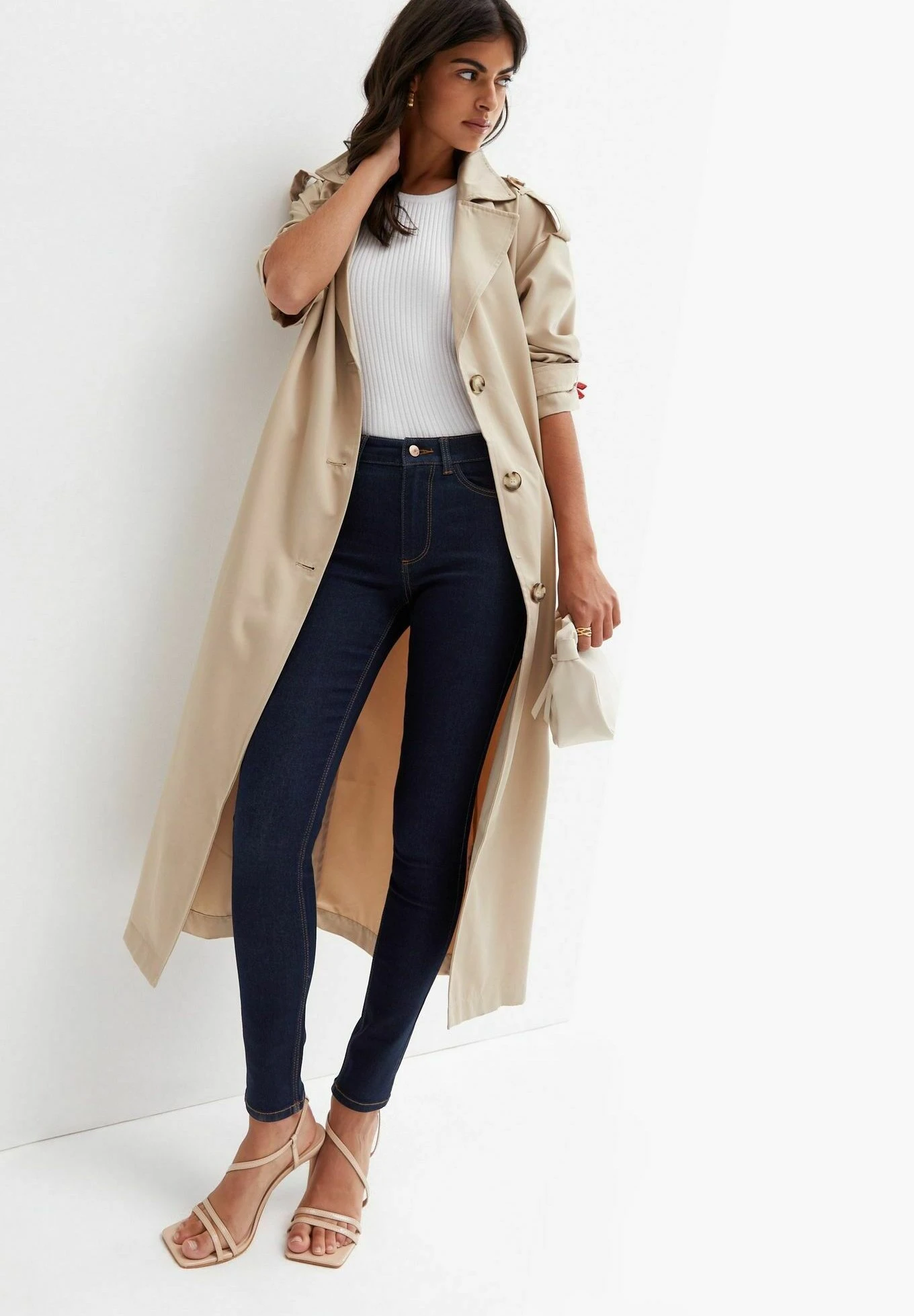 New Look Skinny- Jeans Skinny Fit - Blue Pattern 2 New Look Skinny- Jeans Skinny Fit - Blue Pattern - Afbeelding 2