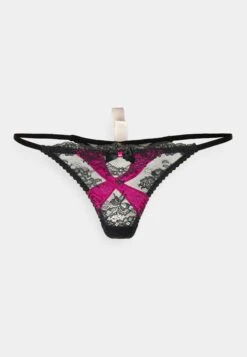 AGENT PROVOCATEUR Maddy Thong - String - Black/Pink -Only Mode Winkel f668058205614077a971dcfe3e98ff86
